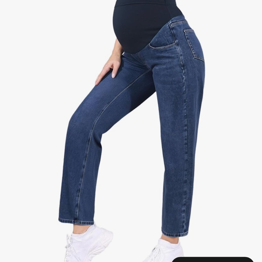 Women's Blue Maternity Jeans